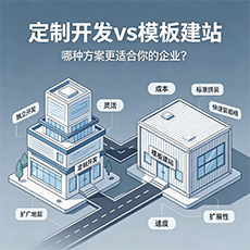 雅安建站-定制开发vs模板建站:哪种方案更适合你的企业?