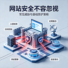 雅安建站-网站安全不容忽视:常见威胁与基础防护策略