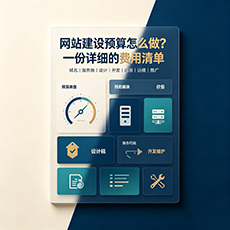 雅安建站-网站建设预算怎么做?一份详细的费用清单
