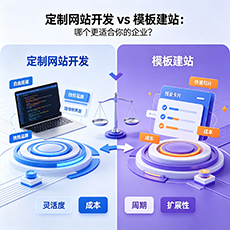 芦山建站-定制网站开发 vs 模板建站：哪个更适合你的企业？